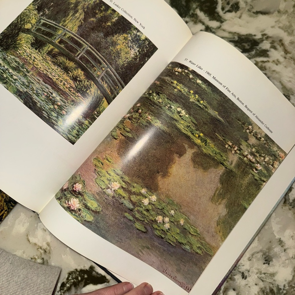 Monet coffee table book (Phidal Art Series) - printed in Italy 1990 - Picture 10 of 15